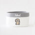 Personalized Storage Basket - Medium - Lion Theme - Grey